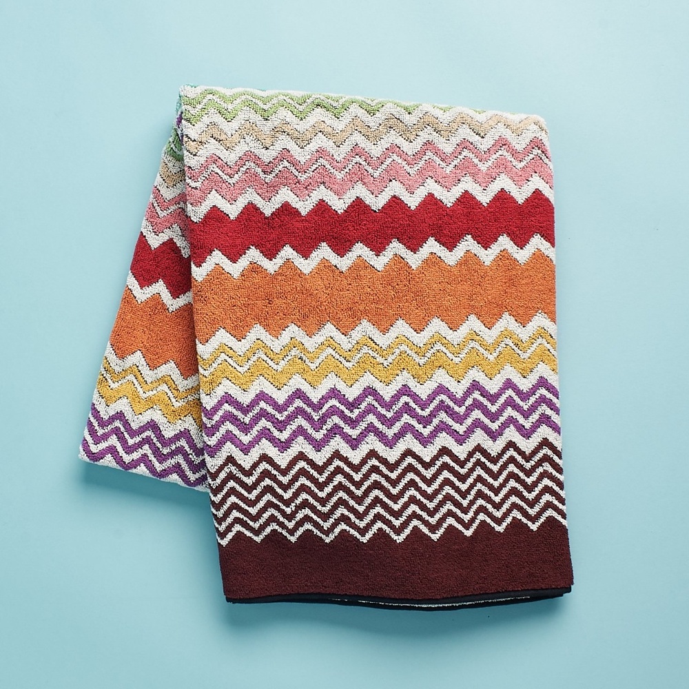 Missoni Rufus Beach/Bath Towel NWT
